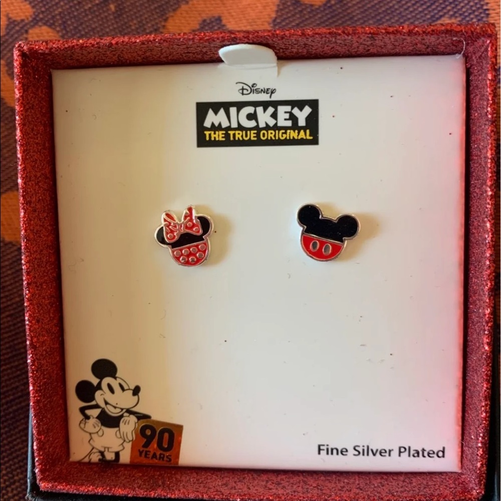 Disney Mickey and Minnie earrings
